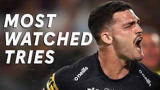 THE NRL'S MOST-WATCHED TRIES IN 2023 screenshot 4