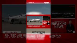 United Airlines halts flights nationwide over technology issue