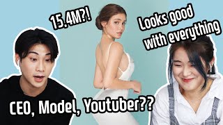 Korean reacts to Ivana Alawi's Tiktok | How many jobs does she have? All-round entertainer