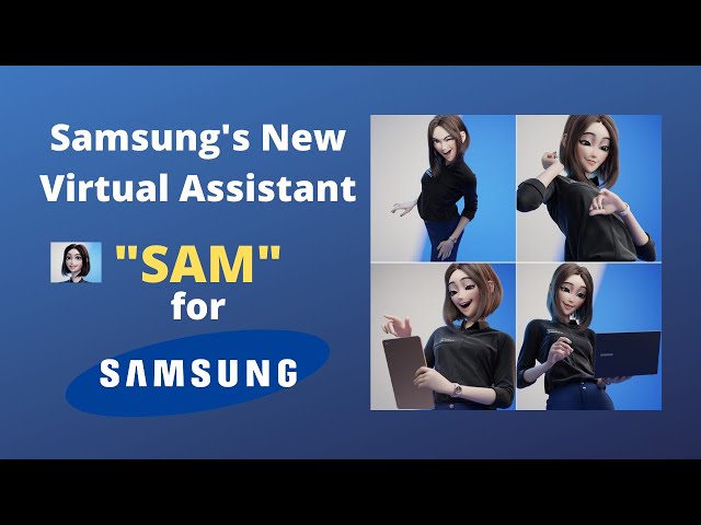 Samsung's virtual assistant Sam - Blender screens : r/blender