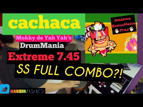 GITADORA【ギタドラ】 BongoMania - HOW TO PLAY cachaca THE RIGHT WAY (DrumMania Extreme) SS FULL COMBO!!