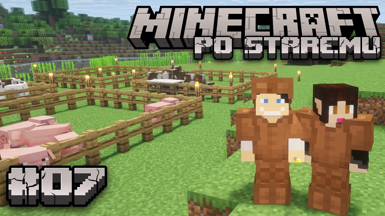 Większy magazyn i farmy zwierząt! | 07 | Minecraft Po Staremu |  @MagdalenaMariaMonika