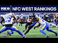 NFL power rankings spark NFC West debate | NFC West Huddle | FOX 10 Phoenix