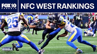 NFL power rankings spark NFC West debate | NFC West Huddle | FOX 10 Phoenix