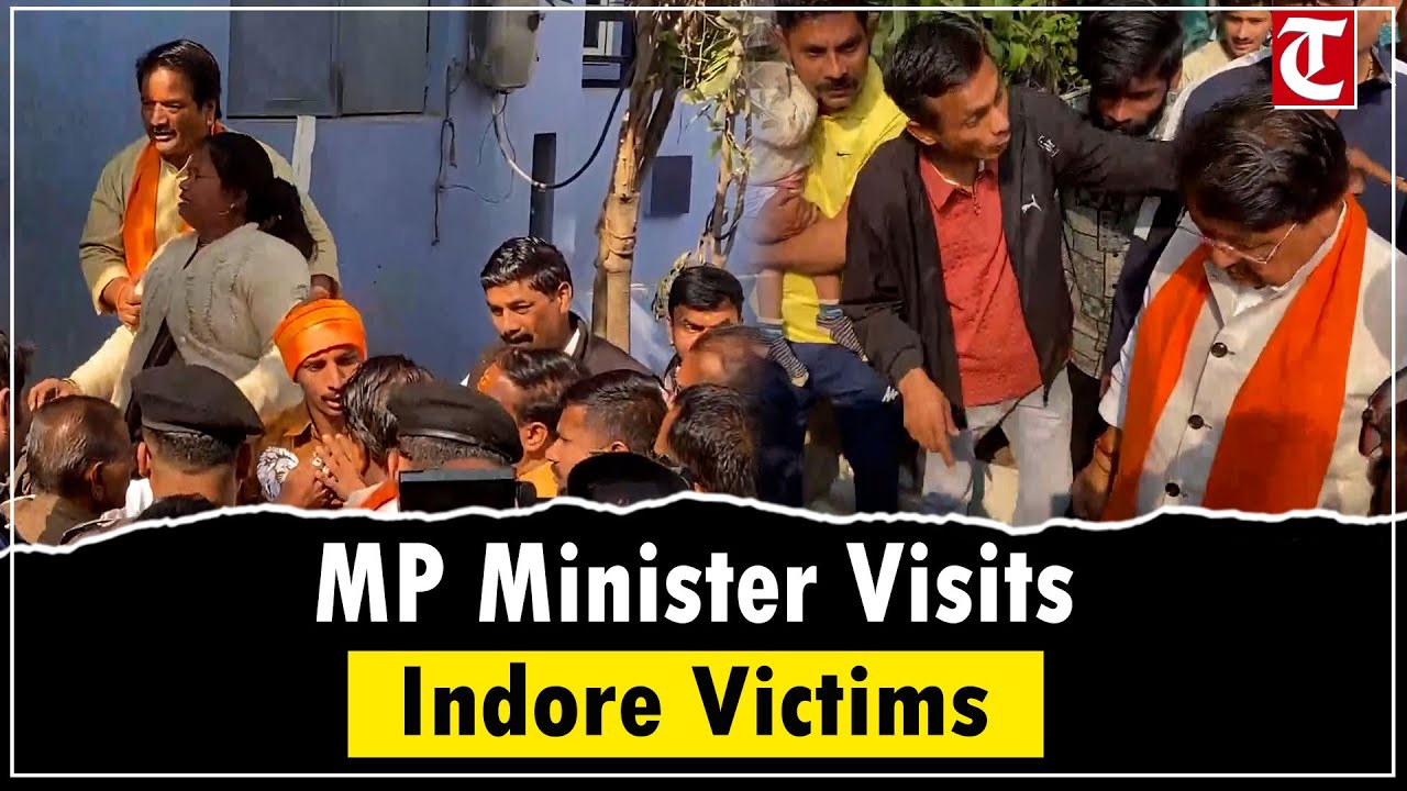 Indore water contamination: MP minister Kailash Vijayvargiya visits victims’ families