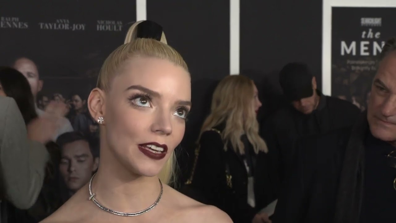 Anya Taylor Joy Interview at 'The Menu' World Premiere Red Carpet