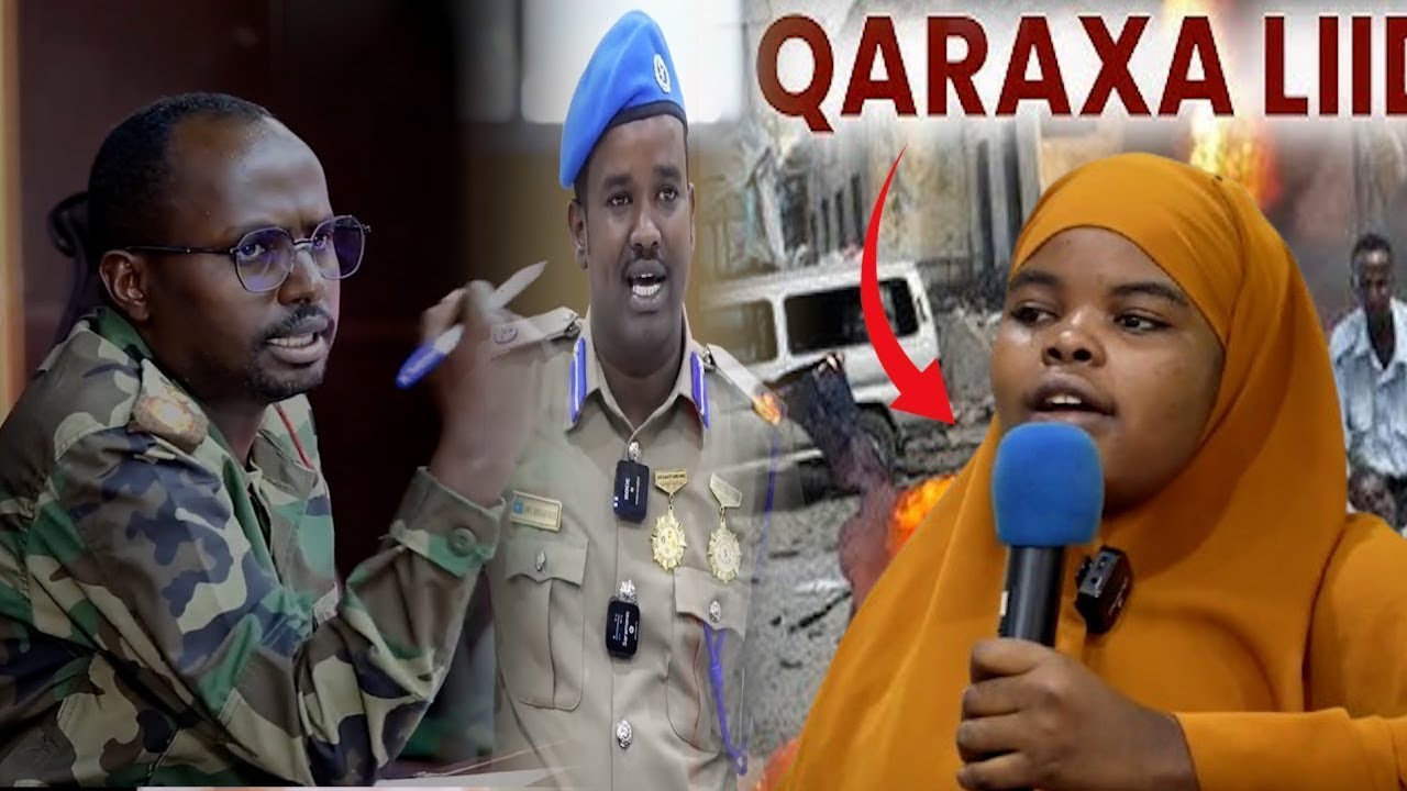 DEG DEG Qarax Xeebta Liido Gabar La Qabtay iyadoo isku Dhex Qarxin Rabtay Dad Shacab Ah