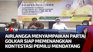 Download lagu Airlangga Hartarto Hadiri Rapat Pemenangan Pemilu Partai Golkar | Kabar Pagi tvOne