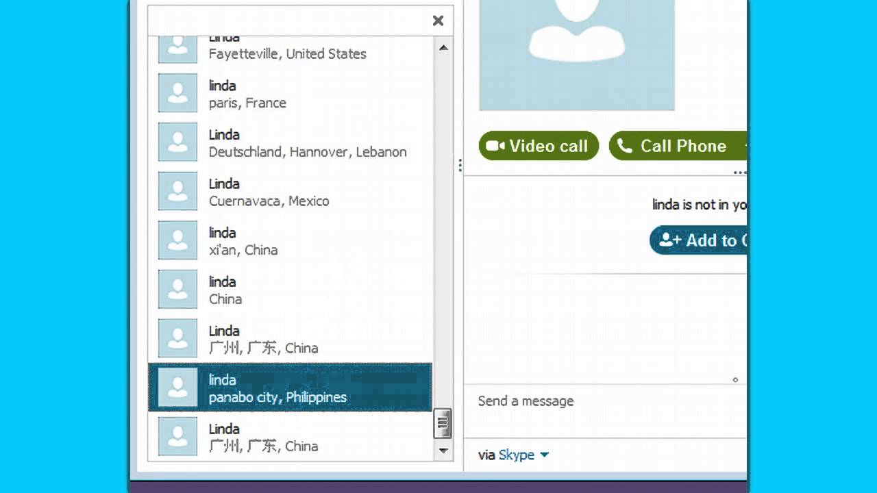 How to Search Skype v6.14