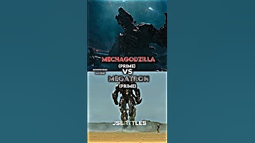 Mechagodzilla vs Megatron