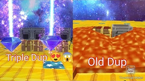 New Dup 100% Real Blockman go skyblock 2.24.1 😱😍