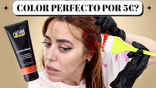 ?EXPERIMENTO con mi PELO MASCARILLA color LOW COST Nirvel