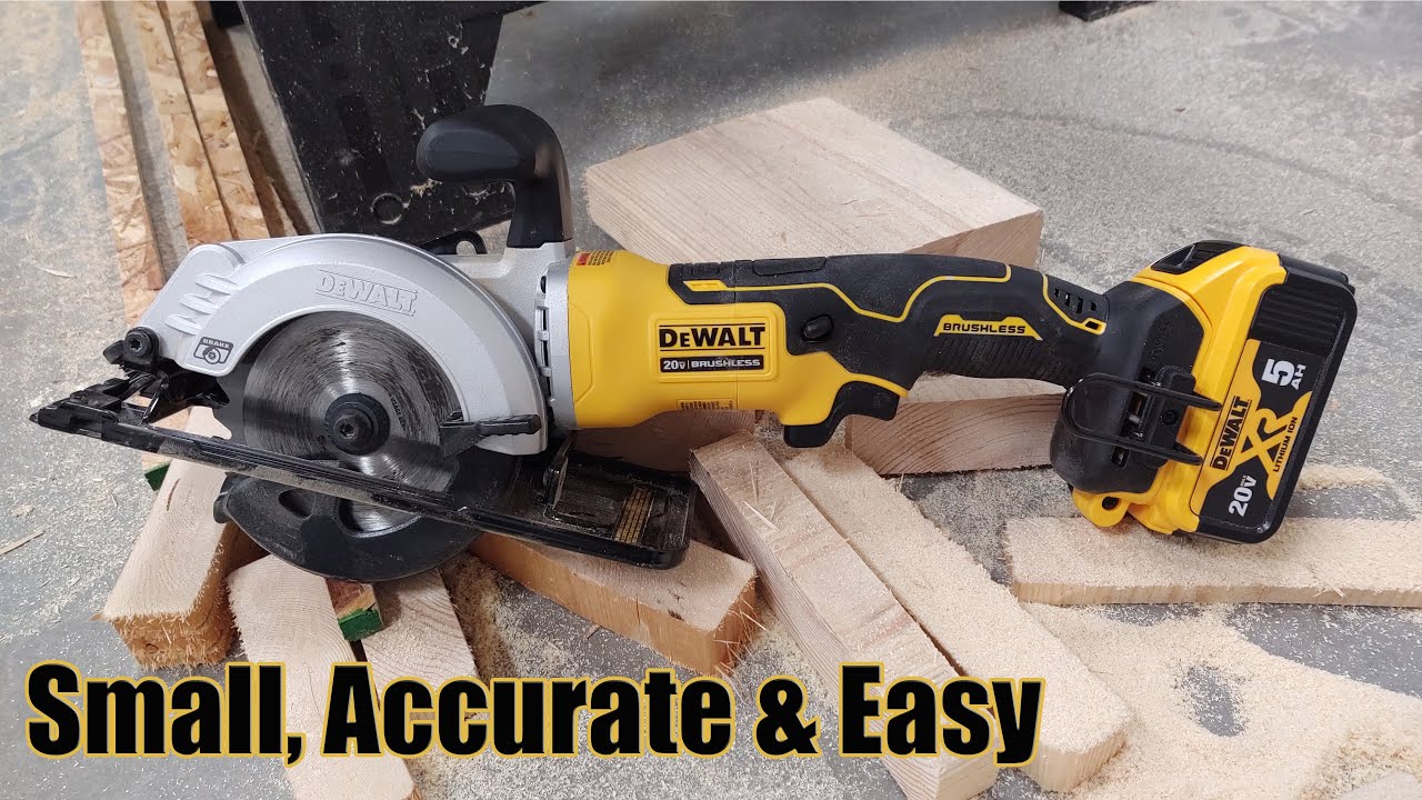 DEWALT ATOMIC 20V MAX* Circular Saw, 4-1/2-Inch, Tool Only (DCS571B) 