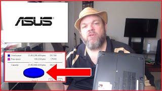 fix not enough disk space asus laptop or desktop low memory error windows 10 11 7 rog slate vivobook