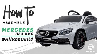 Mercedes Benz C63 12v Licensed Ride On Cars For Kids Assembly Instructions