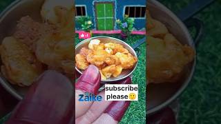 Mini Aloo Pakodi in Mini Kadai#miniature #minitinyzaike #food #yt #minifoodkey #aalu #aalupakoda
