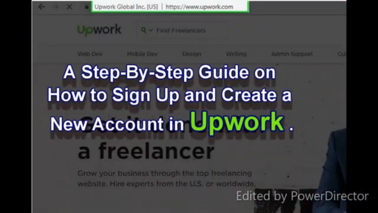 How To Sign Up And Create An Upwork Profile Upwork Profile Upwork Freelancer Website