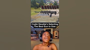 Codm Newbies Choosing Best Gun..........