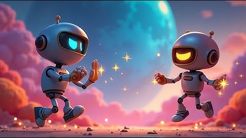 Five Little Robots — Beep Beep Count! | Fun Robot Song for Kids | Counting Nursery Rhyme