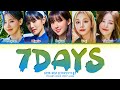 G I DLE 7Days Lyrics Color Coded Lyrics mp3