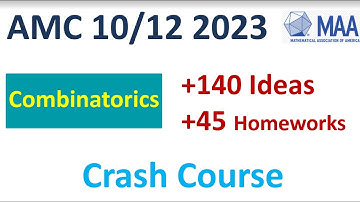 AMC 10 12 Crash Course Combinatorics 2023 2024 A B Solutions Problems Algebra Geometry Number Theory