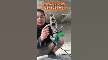 Máy hàn ống nhiệt PPR điện tử công suất lớn