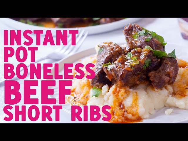 Boneless beef short ribs pressure cooker hotsell