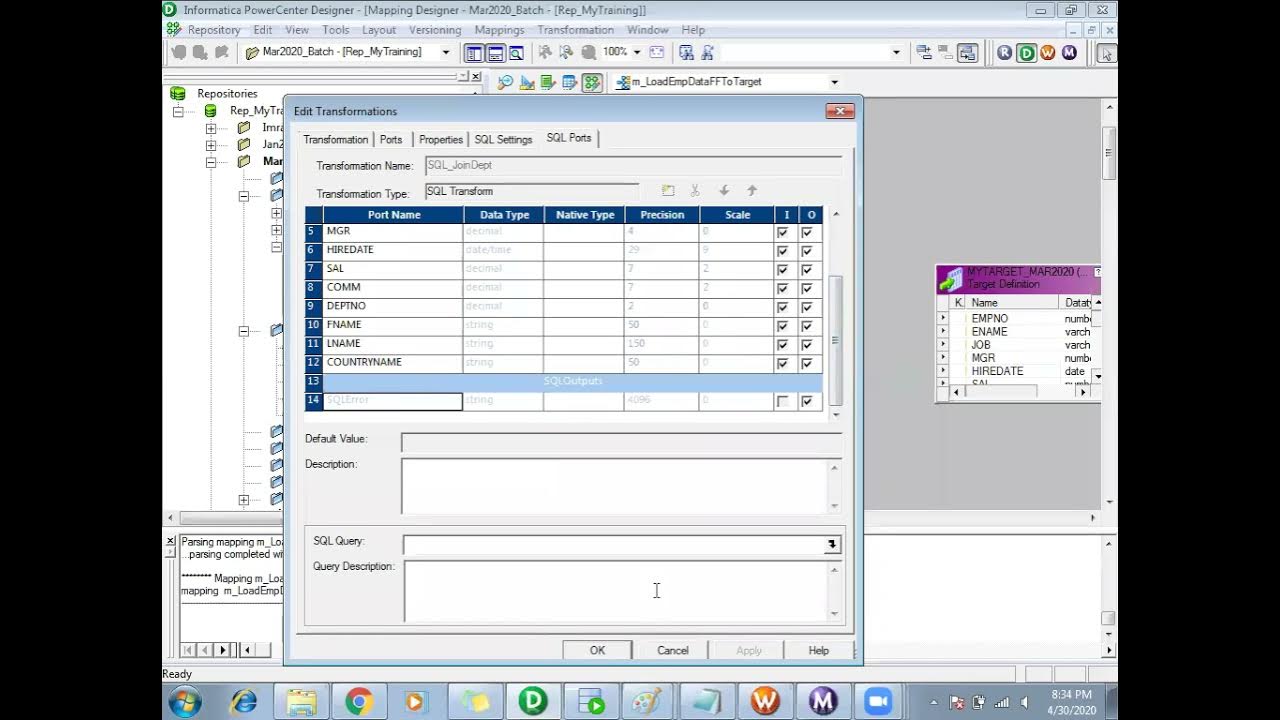 SQL Transformation in Informatica - In depth Knowledge with Real Time ...