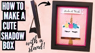 Shadow Box | DIY Picture Frame | Handmade Gift Idea
