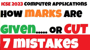 ICSE 2023: Get 60 out of 60 in programming Computer easily | My guarantee | just follow these steps!