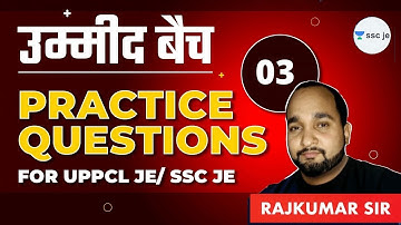 11:00 AM - उम्मीद Batch | Electrical Engineering Practice Questions by Rajkumar Singh | Day -3