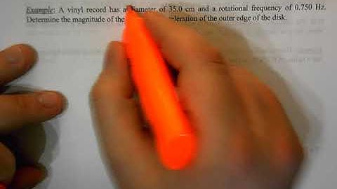 P20 C1.2b - Speed, Centripetal Acceleration, and Centripetal Force