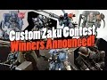 1143 - Custom Zaku Contest Winners Announced!