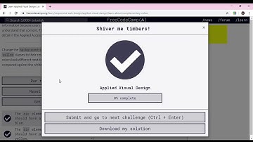 Learn Applied Visual Design  Learn about Complementary Colors   freeCodeCamp org   Google Chrome 201