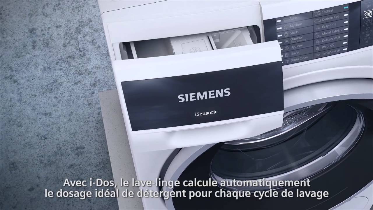 Lave linge sechant Siemens 10kg/6kg - WD4HU501FF - Meg diffusion