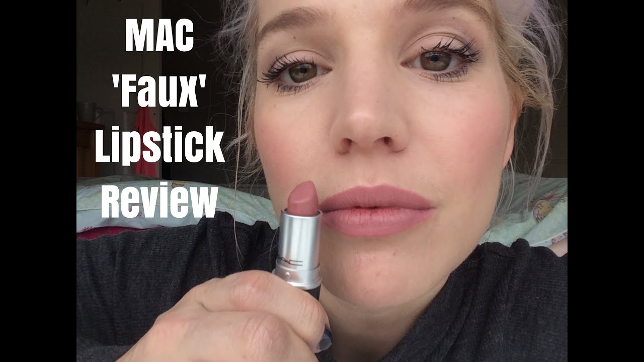 Mac Faux Lipstick Review Youtube
