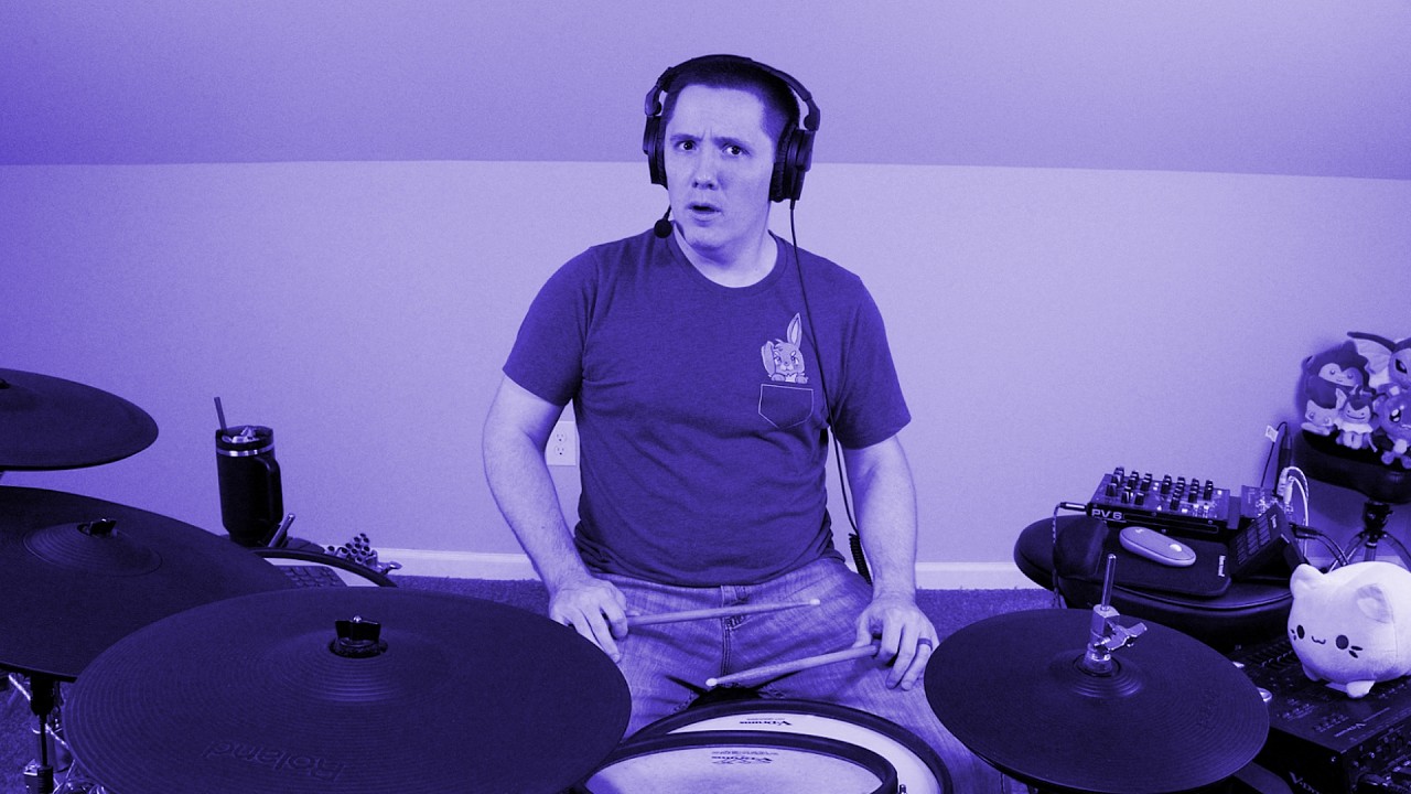 Sleduj I Moved My Drum Studio Into The Purple Void na YouTube Sleduj I Moved My Drum Studio Into The Purple Void na YouTube