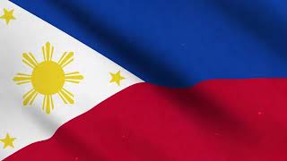 Flag Of Philipina | Philippines National Flag Waving Animation Full Screen | Filipino