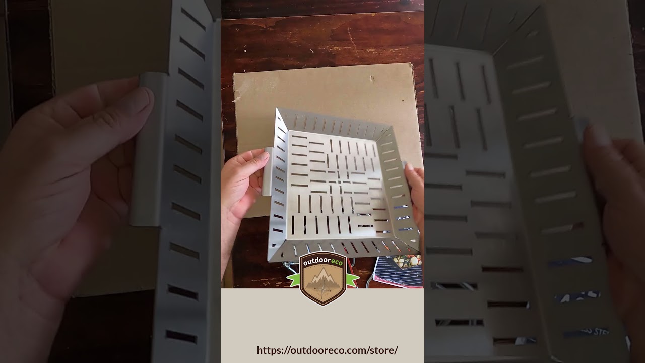 Braai Grilling Basket for Vegetables - Product Unboxing