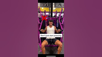 How to PROPERLY Use The Incline Chest Press Machine At Planet Fitness (Exercise Tutorial)