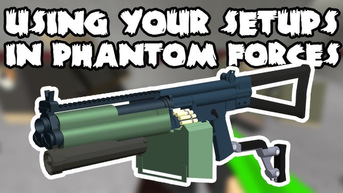 The Railgun In Phantom Forces (Admin Gun) 