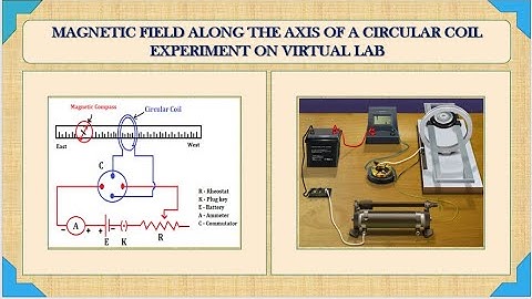 Magnetic Field Along The Axis Of A Circular Coil  Experiment On Virtual Lab