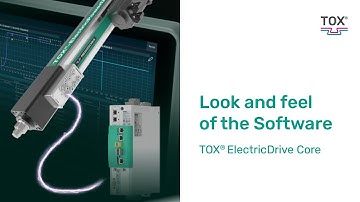 Look and feel of the Software | TOX® ElectricDrive Core