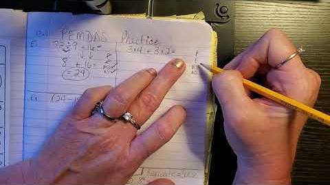 ENVISION Topic 13 Lesson 1 Order of Operations