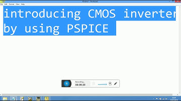 Introduction to CMOS Inverter by Using P SPICE (VLSI Design Lab)