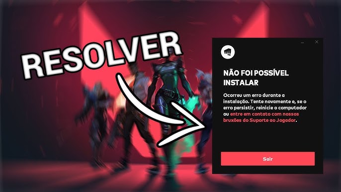 ERRO NÃO FOI POSSIVEL INSTALAR UM DOS REQUISITOS - Corrigido! VALORANT 