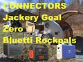 Connectors Jackey Goal Zero Bluetti Rock Pals power station Solar generator