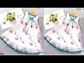 Umbrella Cut Baby Frock Cutting and Stitching/Full Flared Umbrella Cut Frock/Party Wear Baby Frock