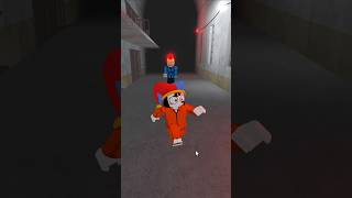 Pomni+9999iq Escape SIREN COP'S PRISON! Obby#roblox #shorts #obby #funny