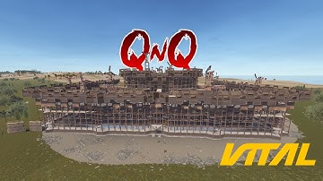 How QNQ dominates on VITAL 10X US | A RUST WIPE PROG #VTM #vitalrust